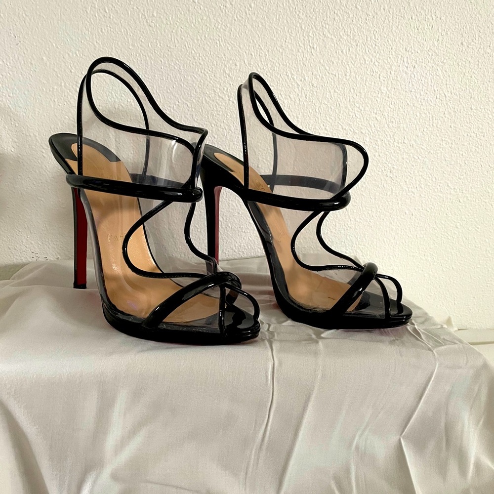 Christian Louboutin 120 PVC/Patent